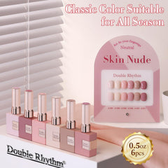 Double Rhythm polish in the same color and bottle for consistent manicures.