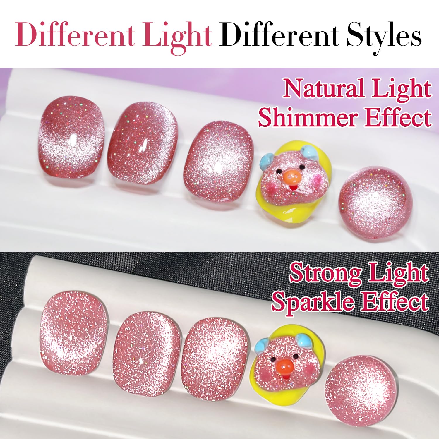 Double Rhythm soak-off gel ready for easy removal with standard nails care.