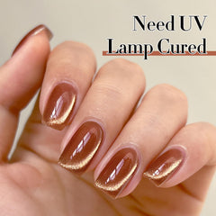 Double Rhythm Tea Gold sheer color for elegant translucent nails and soft gradient