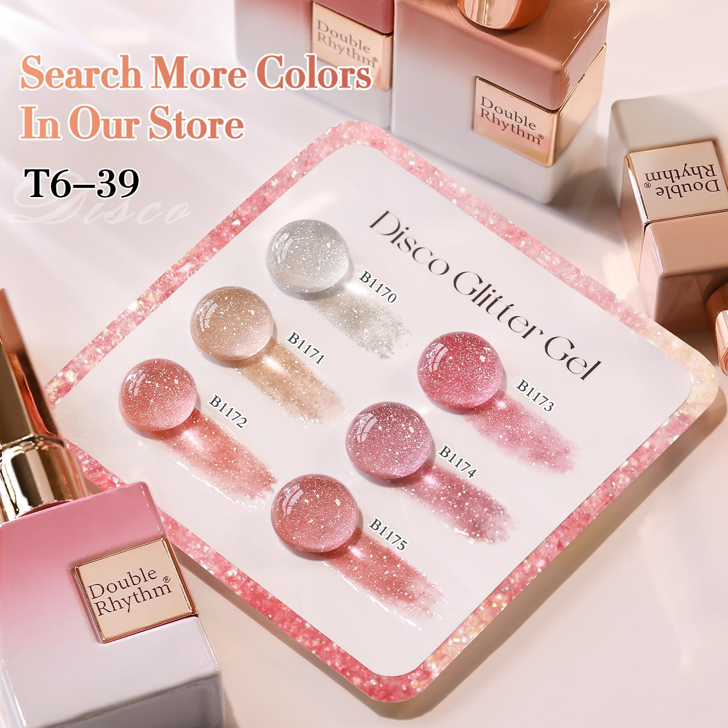 Double Rhythm toxin-free low-odor formula offers comfortable at-home manicure experiences.