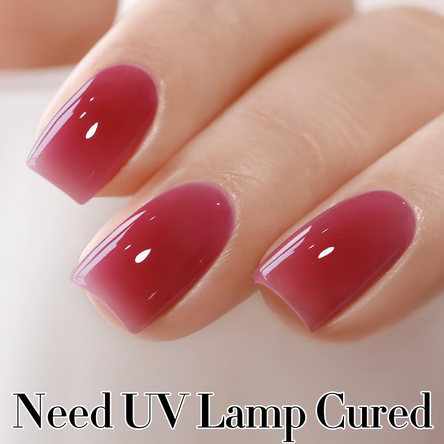 Double Rhythm UV LED curing 60-120s enables quick, salon-like results at home.