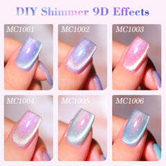 Double Rhythm UV LED lamp ready to cure gel nails quickly.