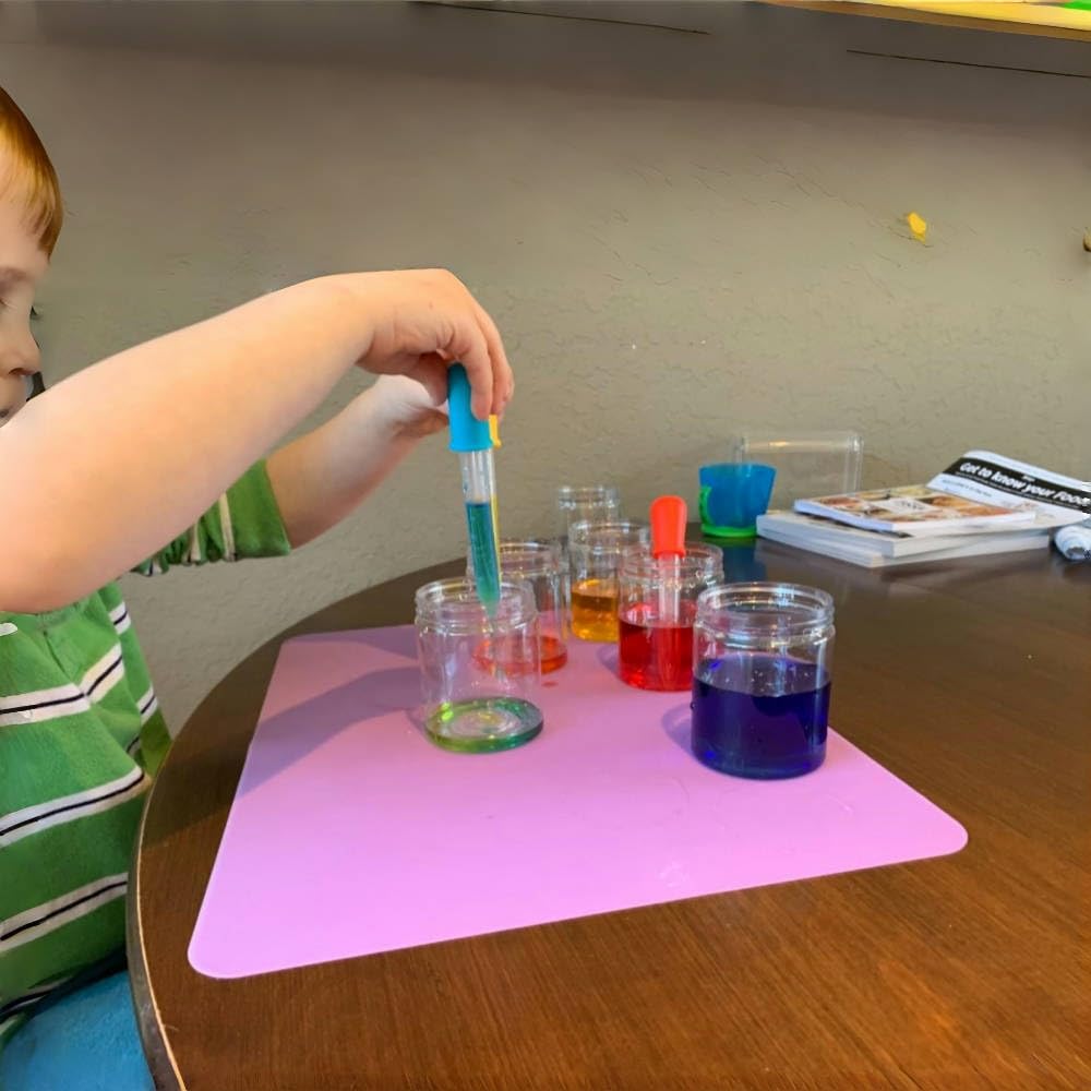 DoubleWood candy mold and gummy bear crafting with silicone droppers.