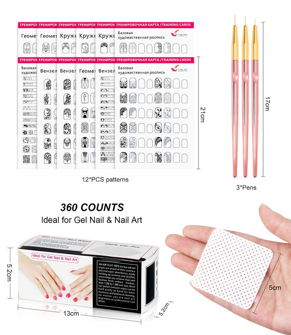 DouborQ gift-ready nail art kit for beginners and hobbyists