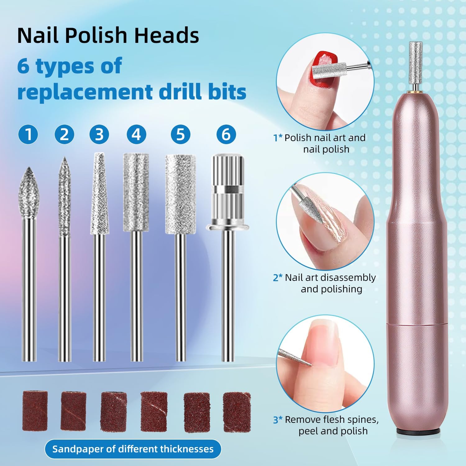 DouborQ nail forms and files support shaping and prep for beginners.