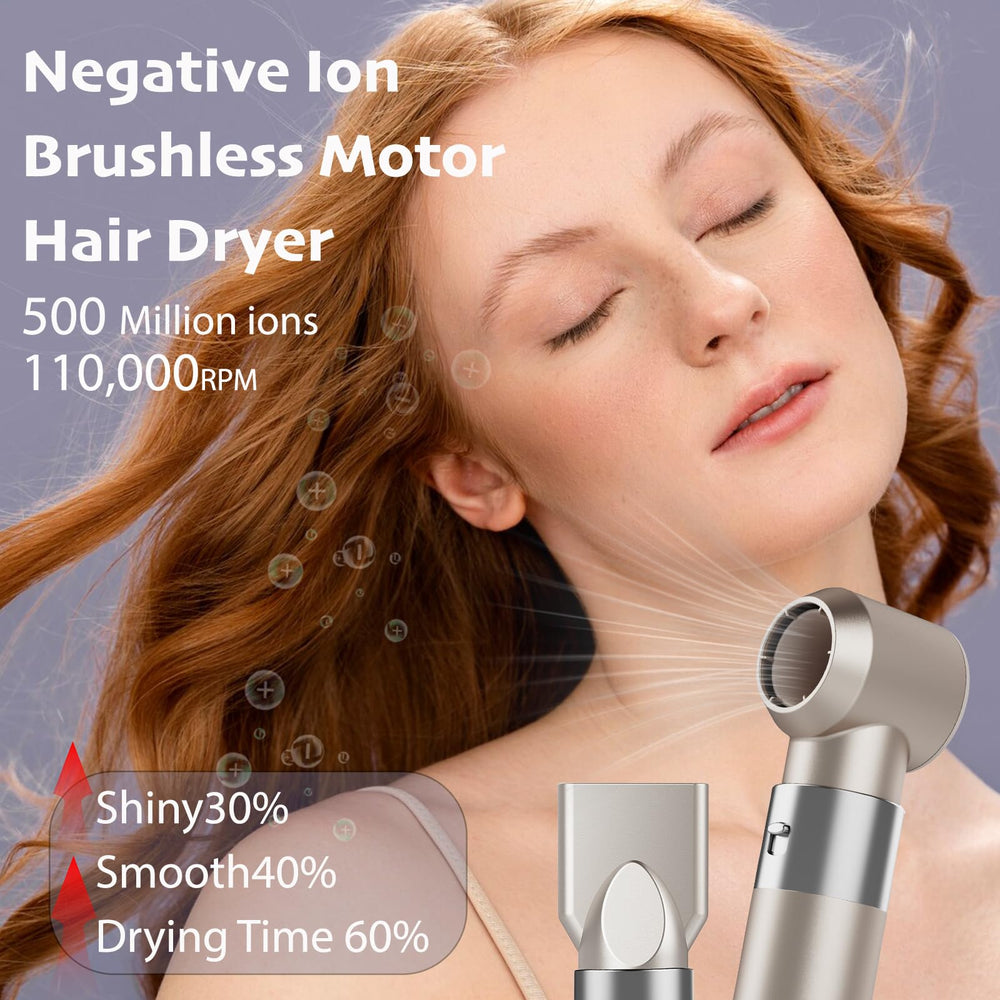 Douviva round ionic care brush head detangling and scalp massage
