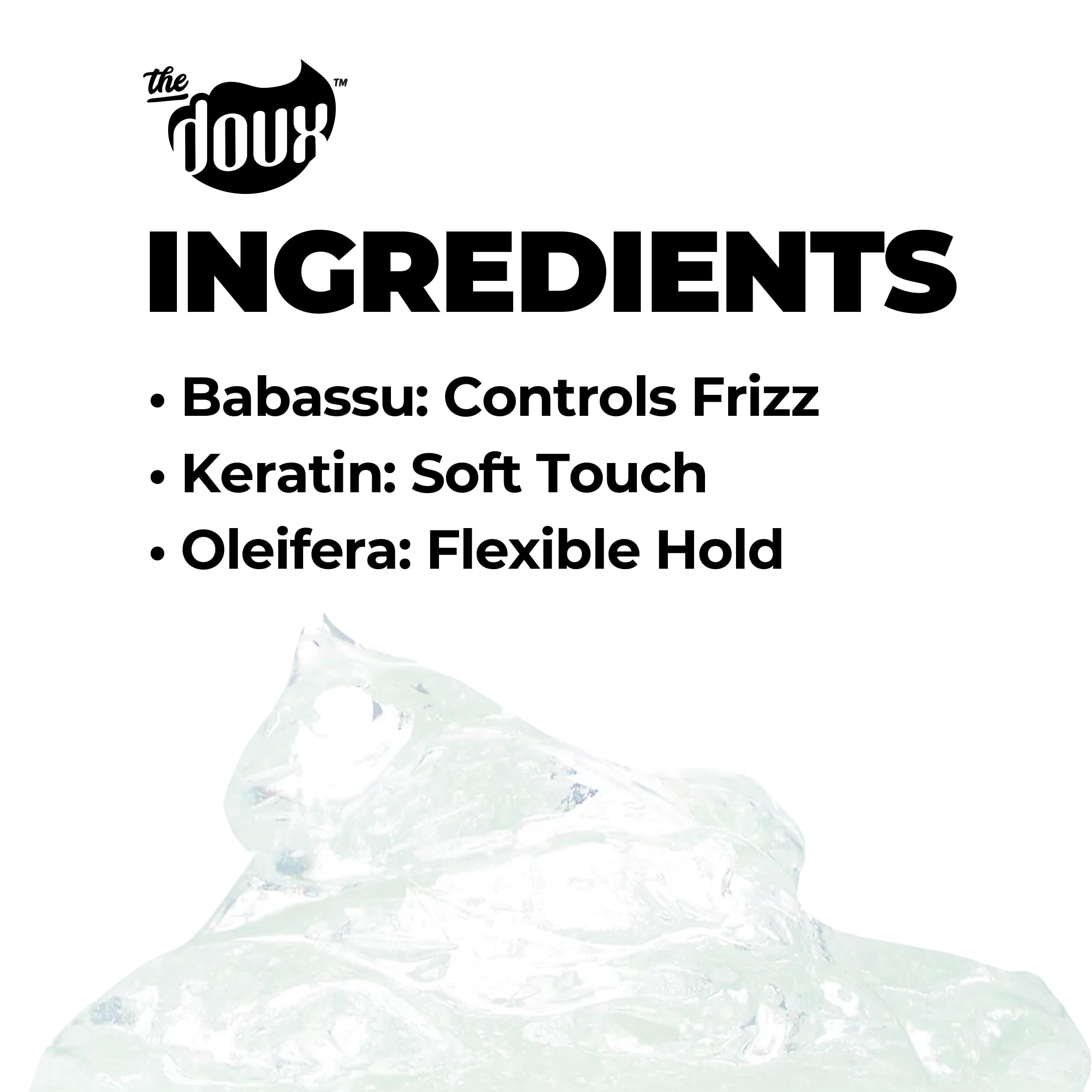 The Doux BIG POPPA coils-braid-outs image illustrates versatile texture definition