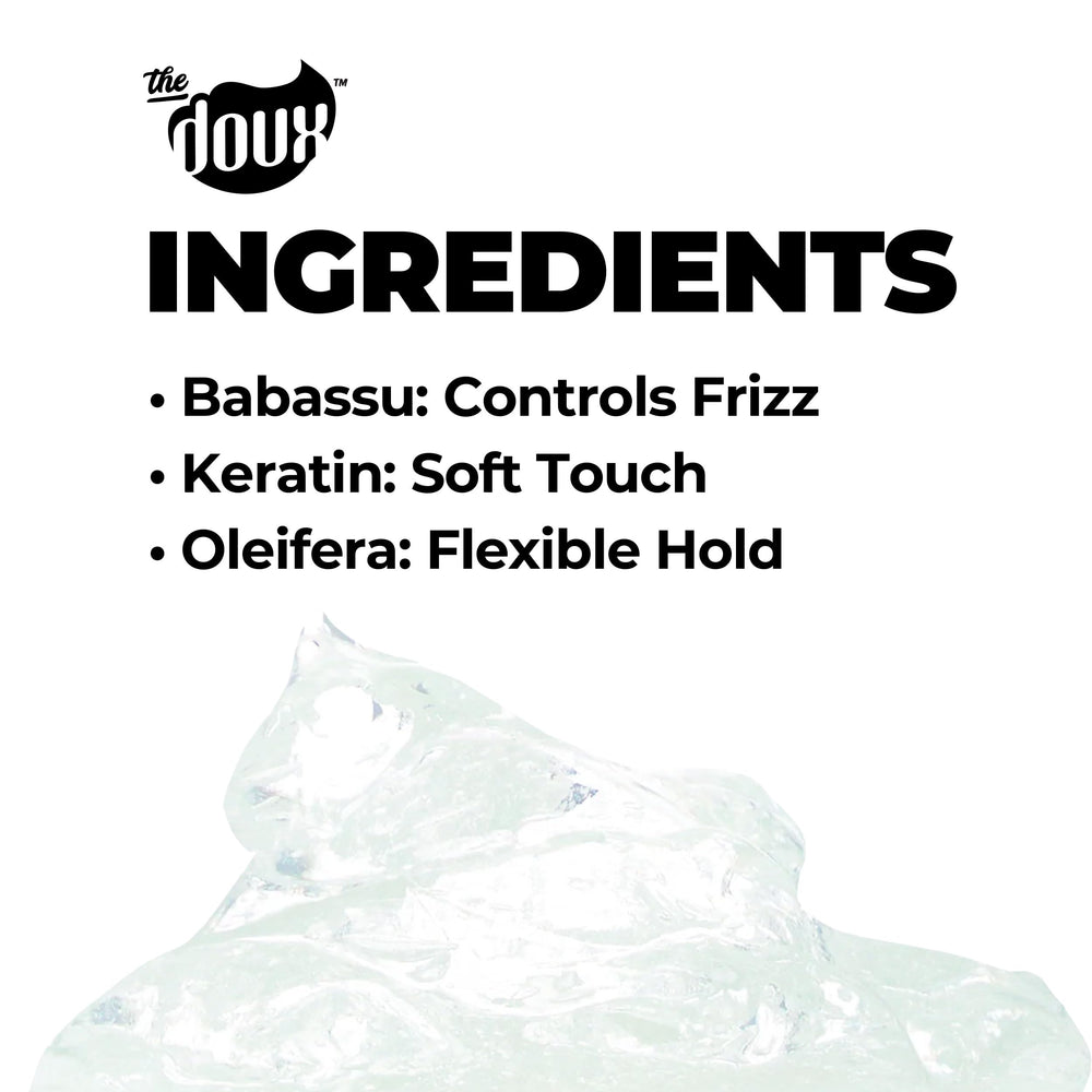 The Doux BIG POPPA coils-braid-outs image illustrates versatile texture definition