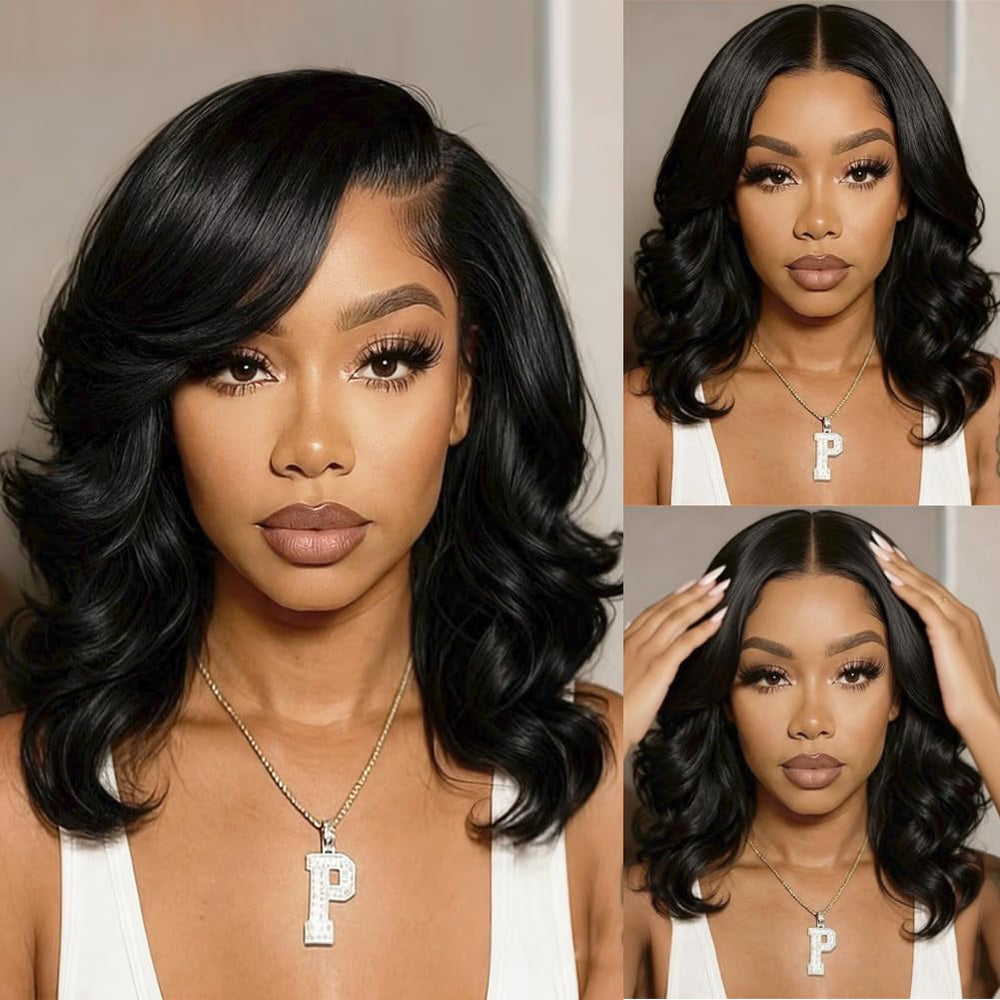 Douyin Bob Wig body wave texture for romantic, voluminous looks.