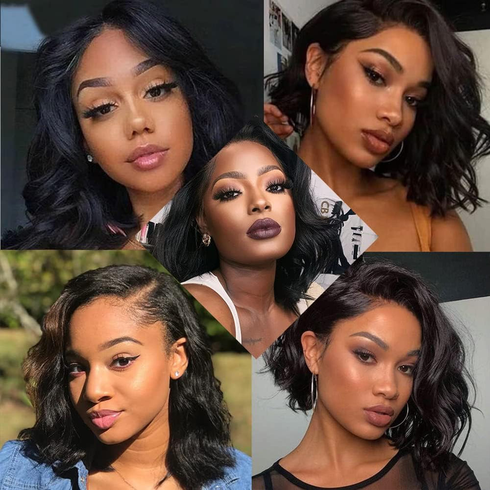 Douyin Bob Wig 16-inch length offers smooth, everyday body wave.