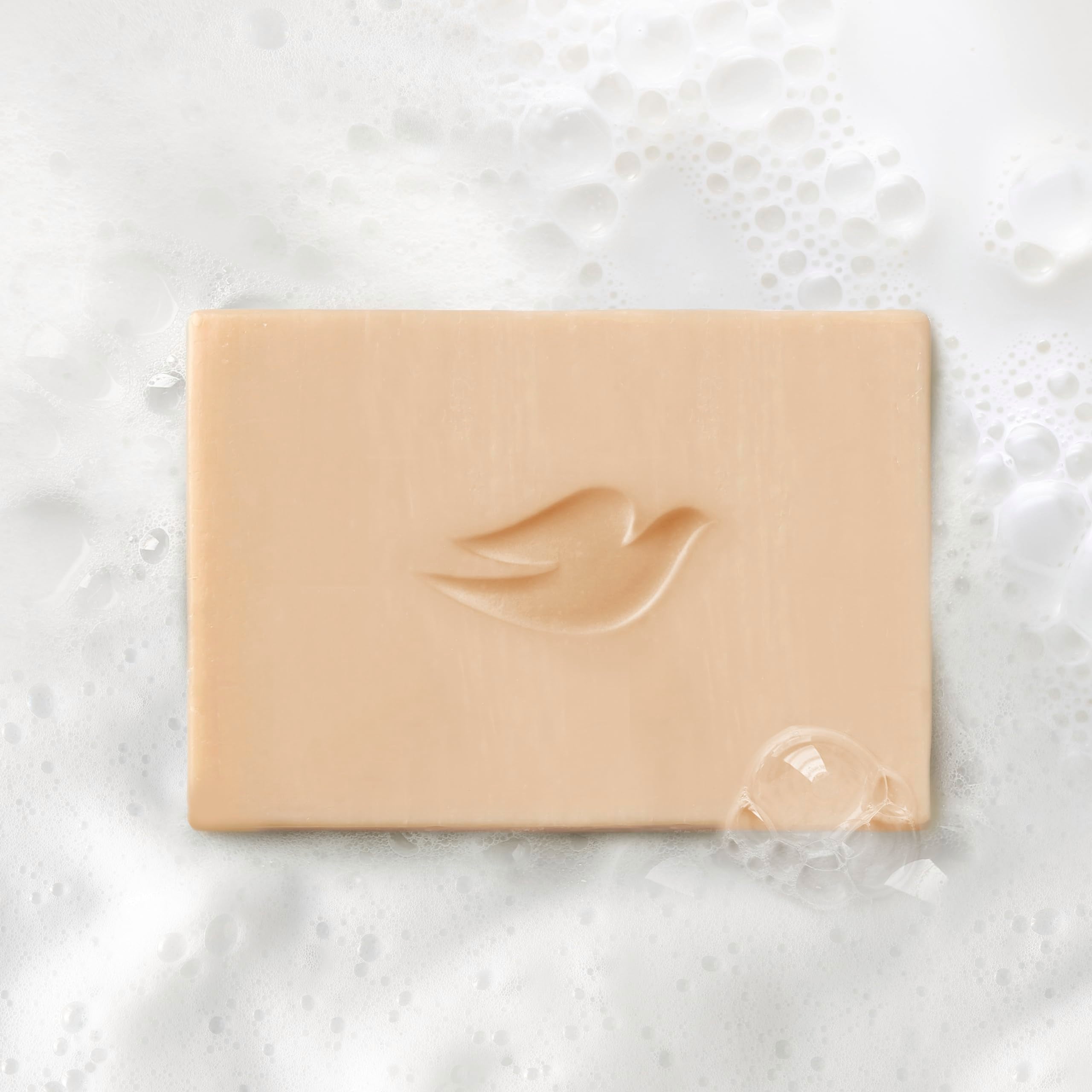 Dove PETA-approved-cruelty-free label communicates ethical skincare.