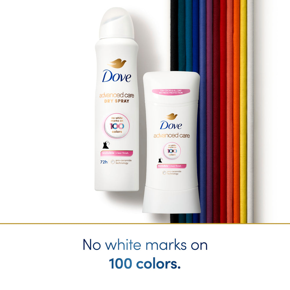 Dove Advanced Care Clear Finish Stick after shaving for skin comfort