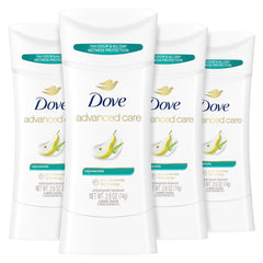 Dove Advanced Care Rejuvenate stick close-up showing creamy texture for barrier-supporting care