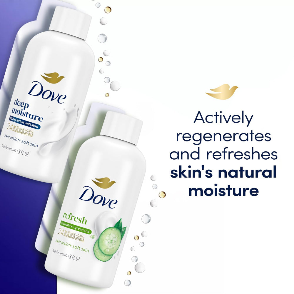 Dove Baño Corporal lavado hidratante 24 horas para piel nutrida