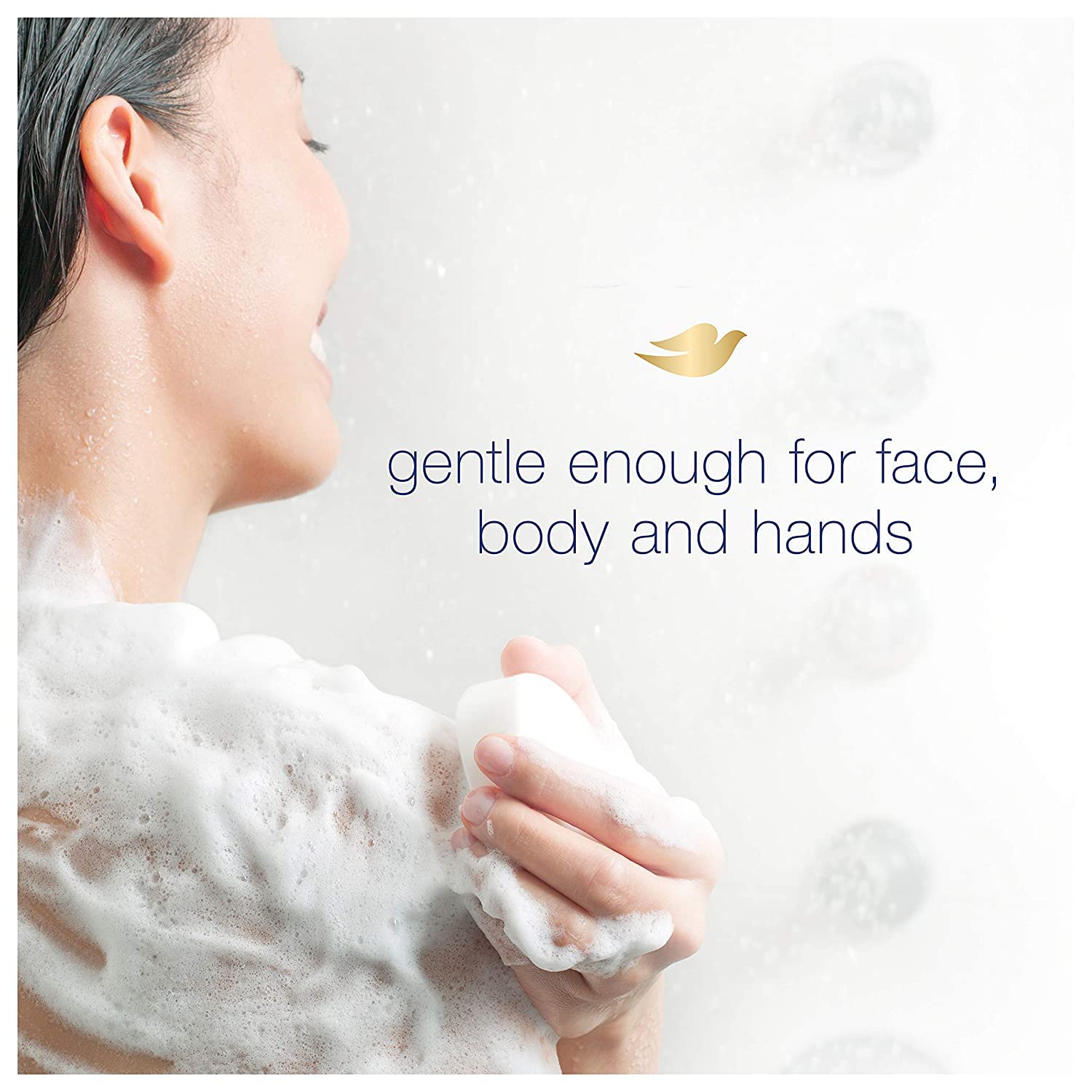 Dove bath bars unscented on shelf ideal for fragrance-free daily cleansing