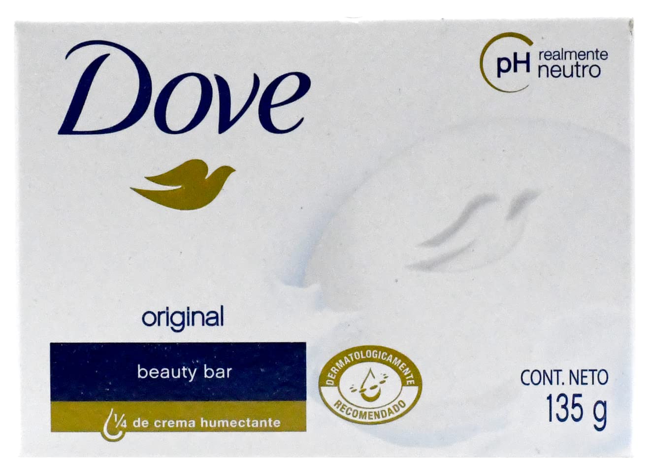 Dove Beauty Bar Gentle Exfoliating image shows mild scrub for smoother skin.
