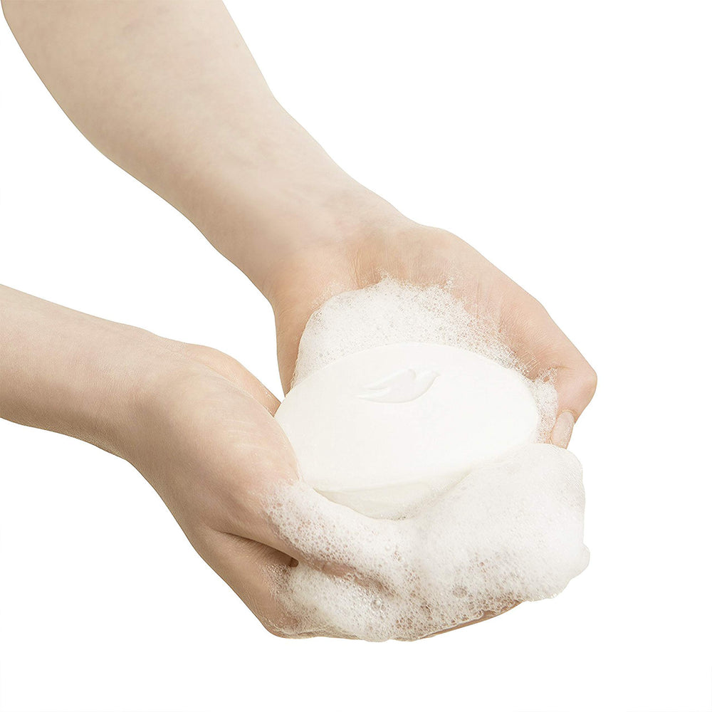 Dove beauty-bar-hand-lather, creamy foam for soothing hand wash.