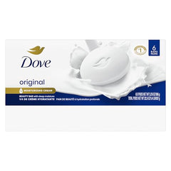 Dove Beauty Bar Original close-up lather for gentle cleansing.
