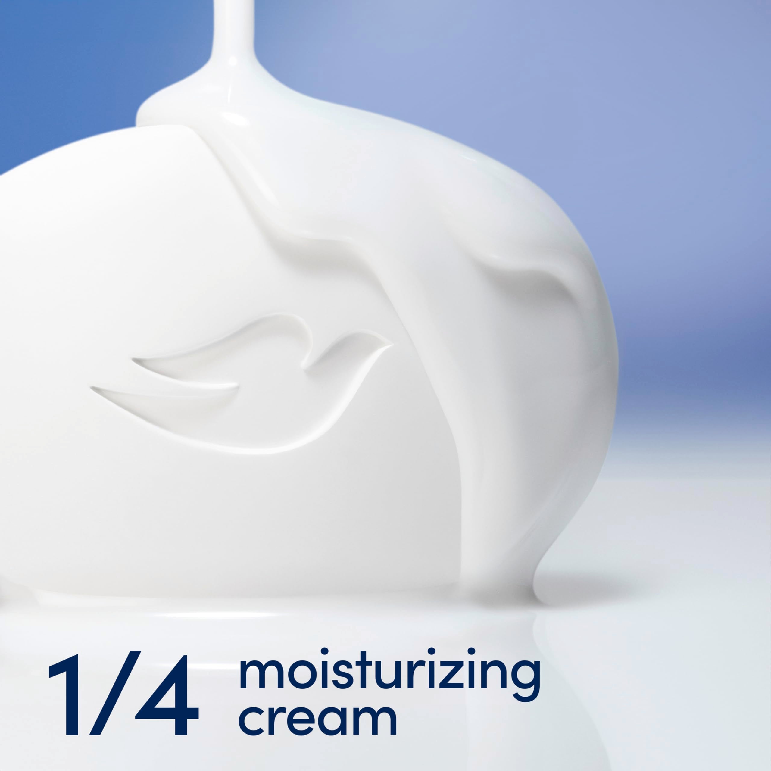 Dove Beauty Bar Original close-up detail highlighting ingredients balance.