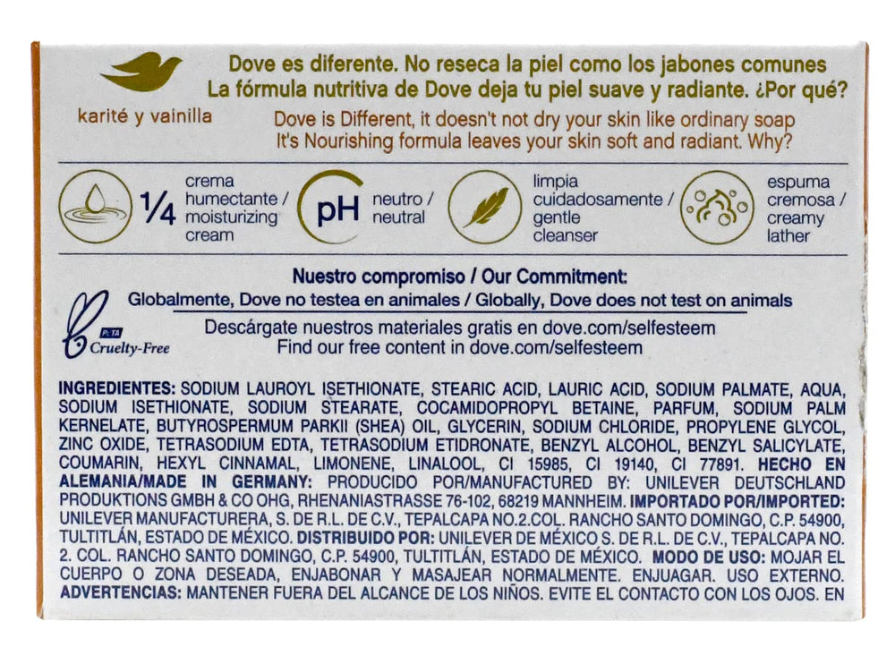 Dove Beauty Bar Purely Pampering image suggests rich lather for pampered skin after shower.