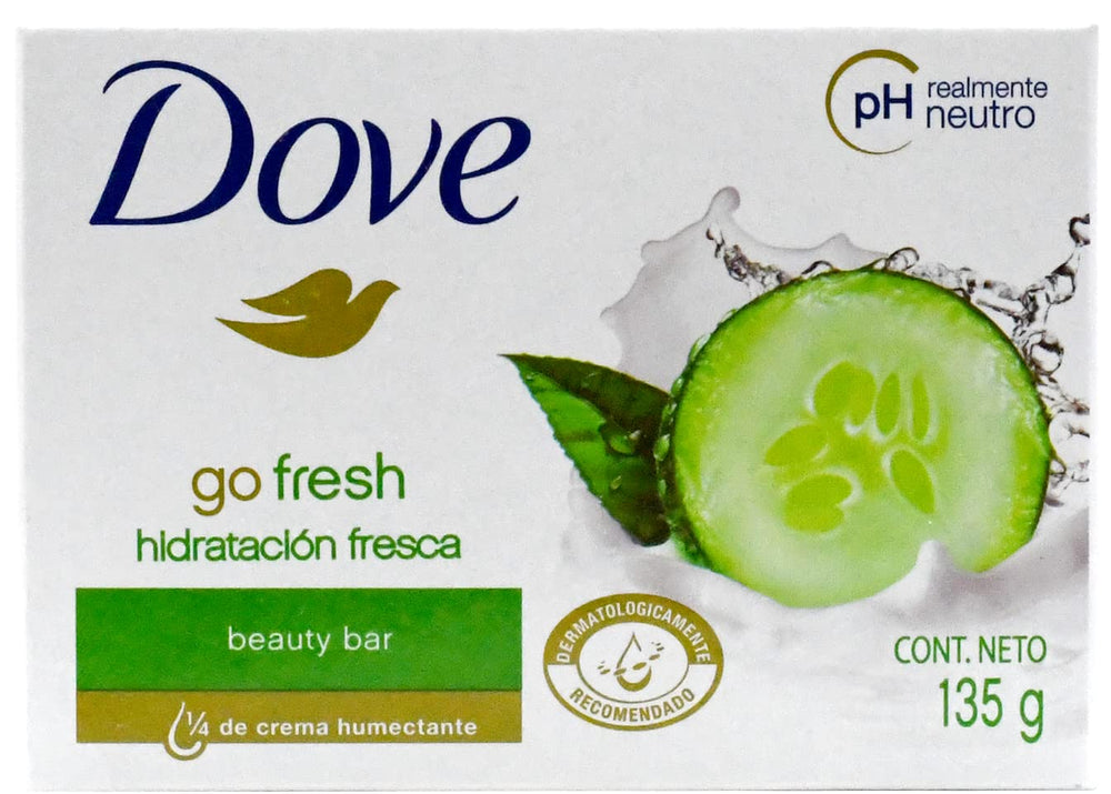 Dove Beauty Bar Restoring image highlights invigorating scent and hydrating feel.