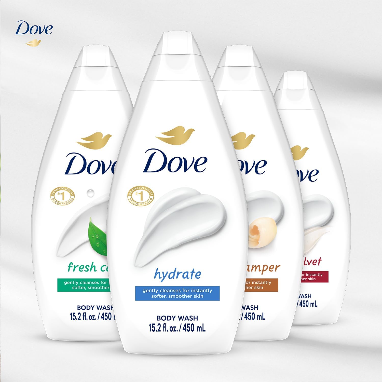 Dove body wash cruelty-free PETA verified badge signals ethical skincare