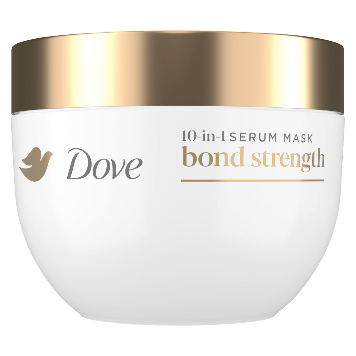 Dove Bond Strength mask front packaging showing product and size for quick recognition