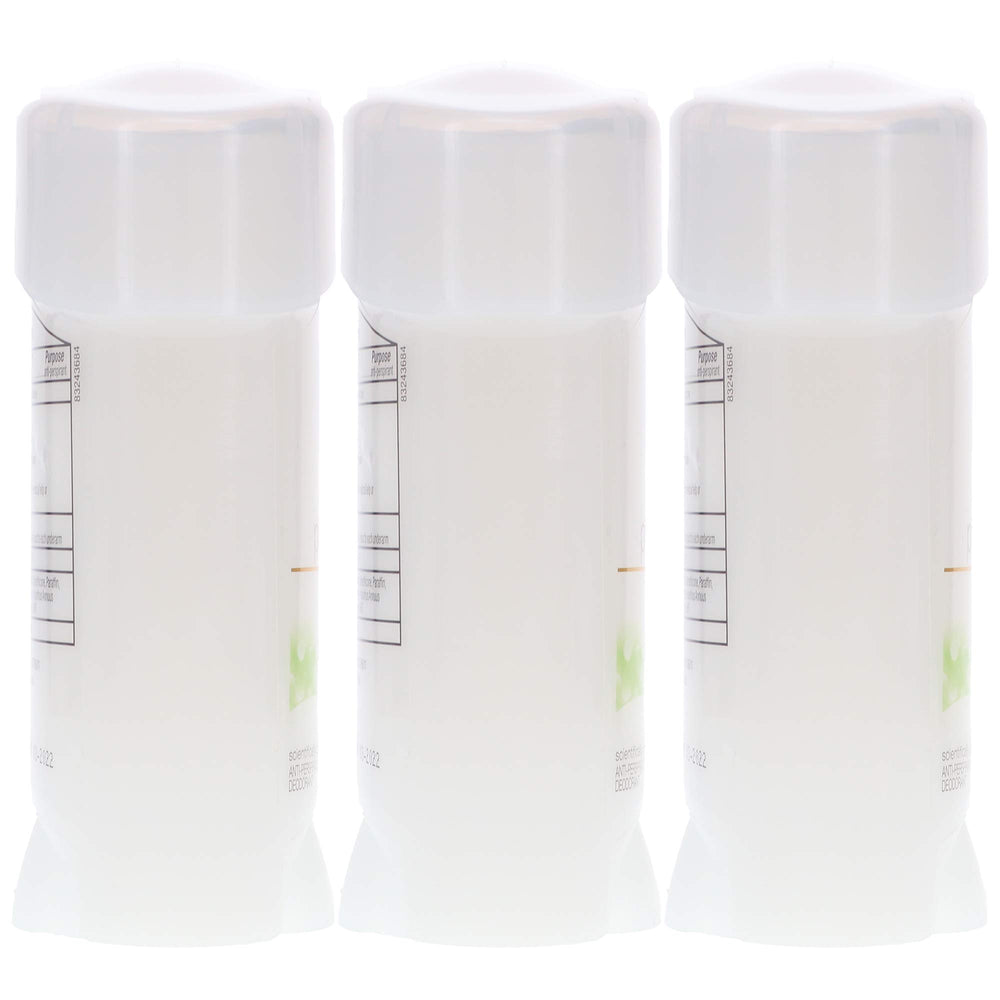 Dove Clinical Protection Cool Essentials boxed packaging presents travel-friendly three-pack.