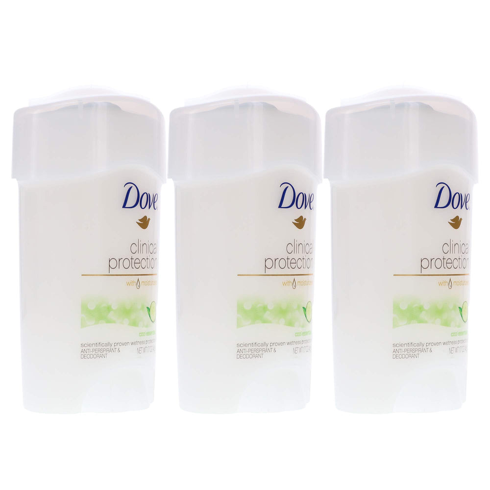 Dove Clinical Protection Cool Essentials skin moisturizers graphic notes gentle 1/4 moisturizers.