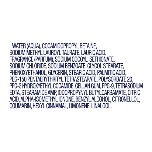 Dove Concentrate Refill warm vanilla and shea fragrance label suggests comforting nourishment.