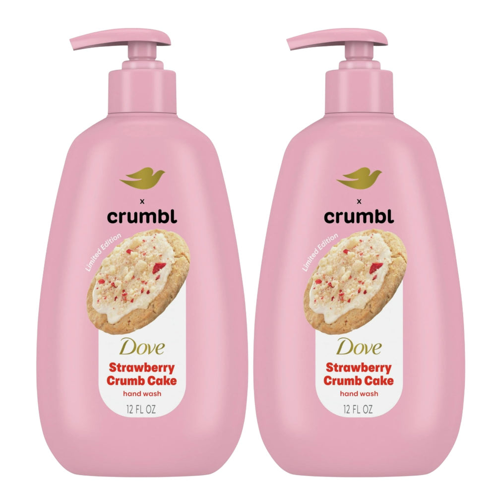Dove Crumbl limited edition label emphasizes festive scent and collectibility