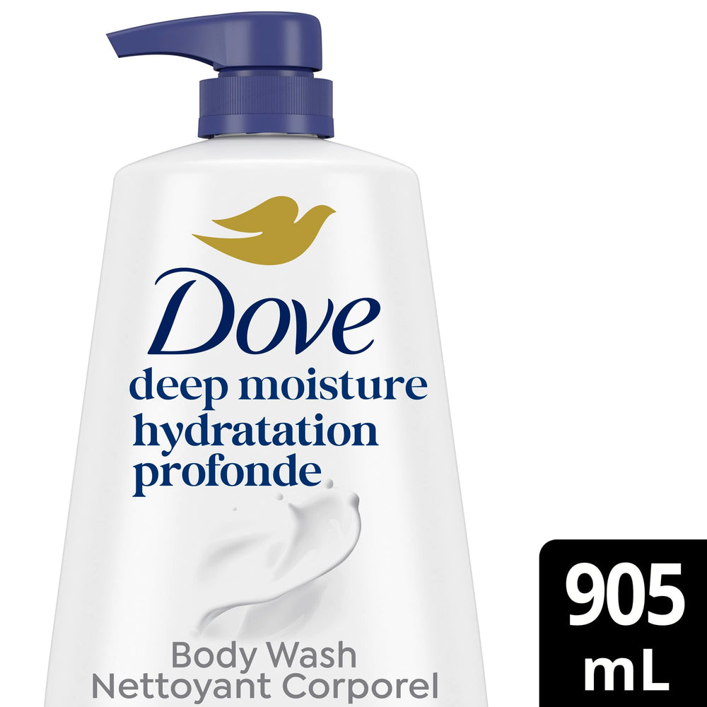 Dove Deep Moisture rich foam closeup evokes luxurious lather for nourished skin.
