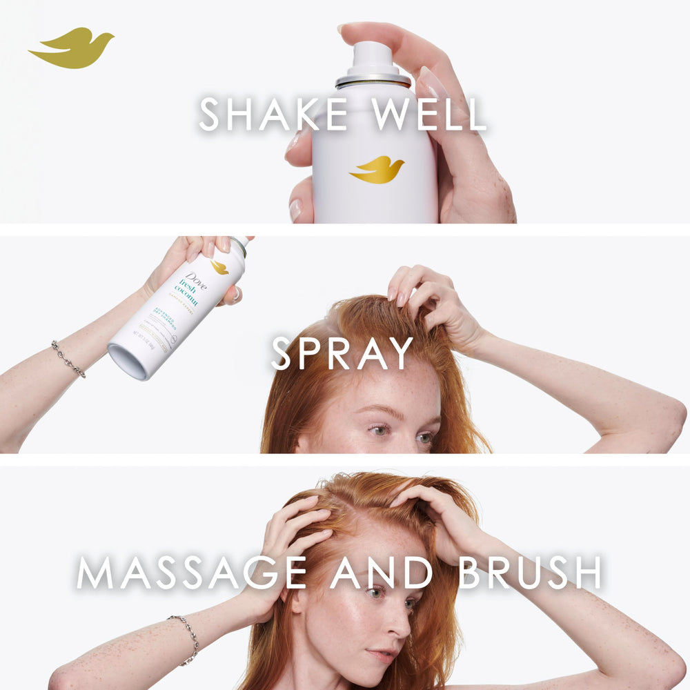 Dove Dry Shampoo safe for color-treated hair between washes