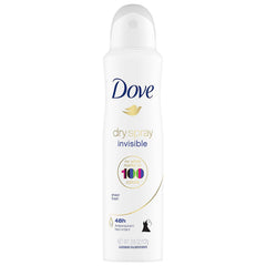 Dove Dry Spray Invisible Sheer Fresh nozzle close-up for quick, even application.
