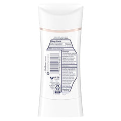Dove Even Tone 48-hour protection highlights long-lasting odor and sweat defense.