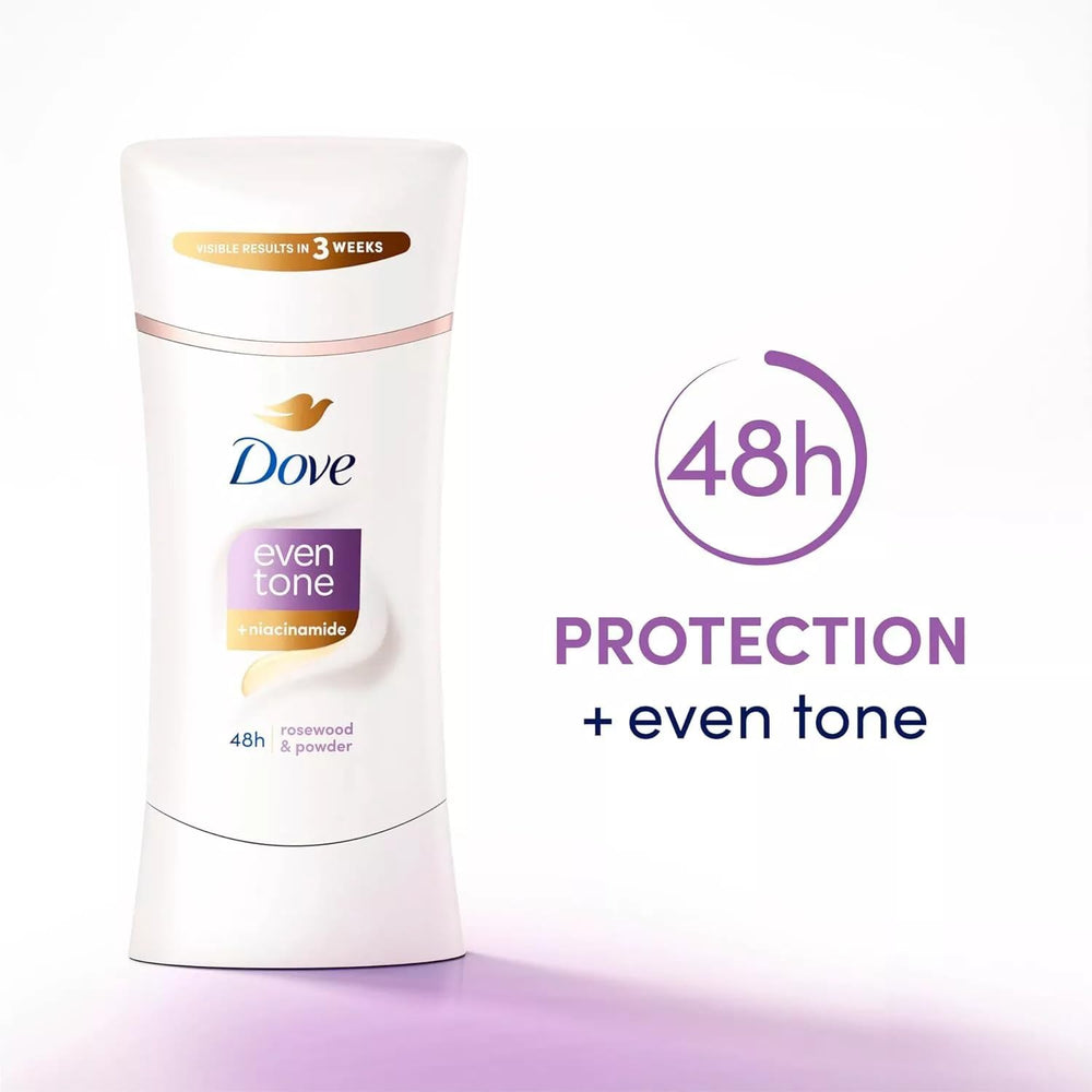 Dove Even Tone scent preview highlights subtle rosewood and powder fragrance