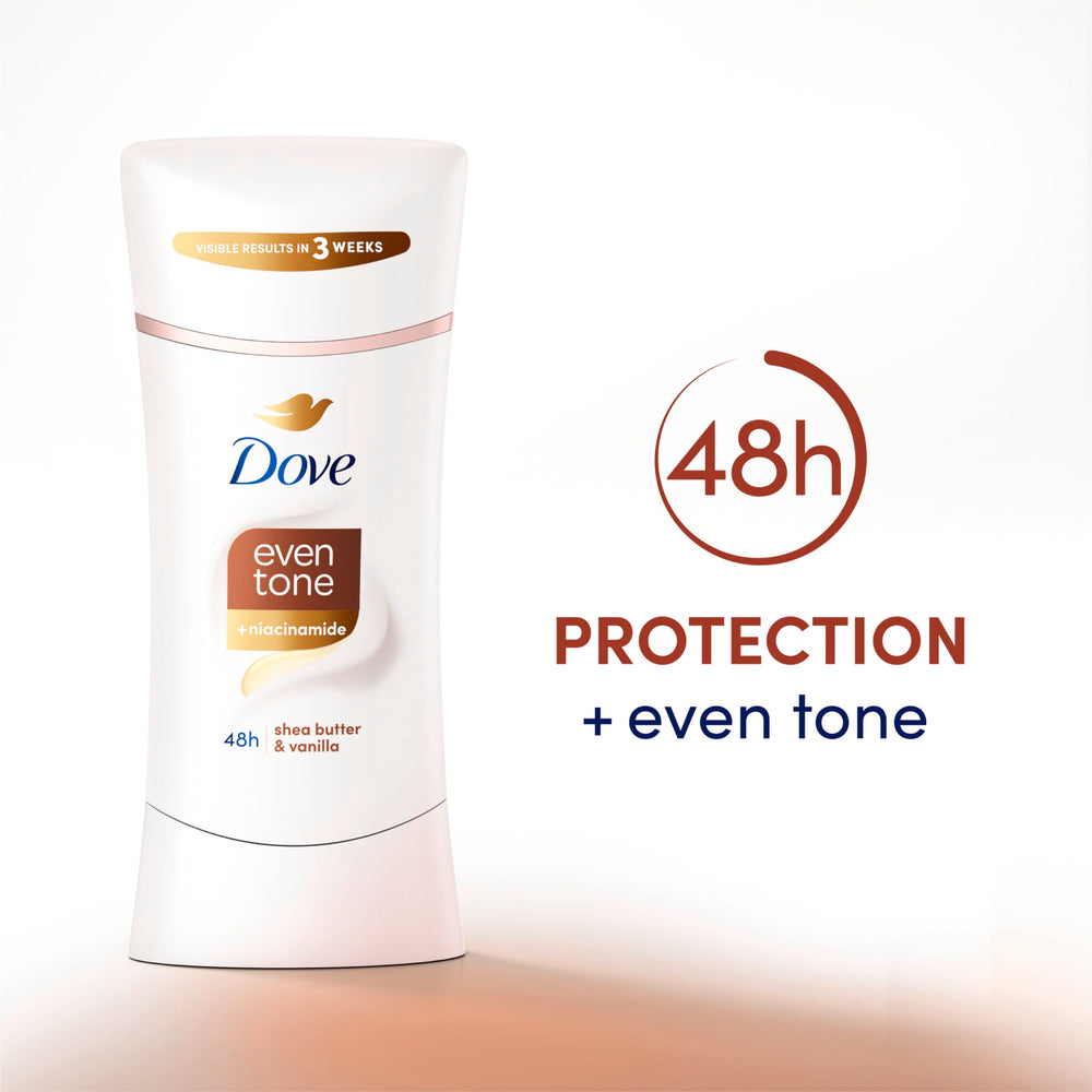 Dove Even Tone pack 3 outer packaging displaying value and convenience.