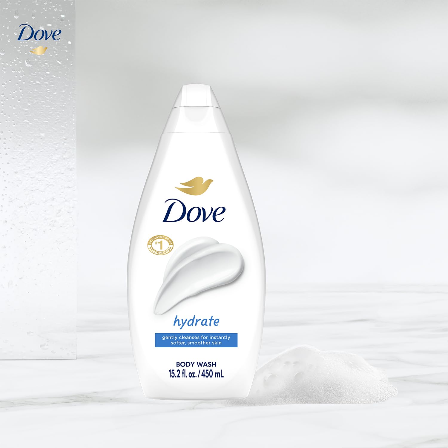 Dove Hydrate Body Wash 6-pack for everyday moisturized skin.