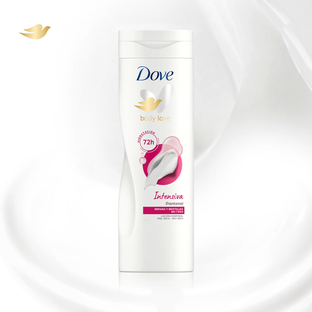 Dove Intense Nourishment hands application demonstrates easy smoothing on skin.