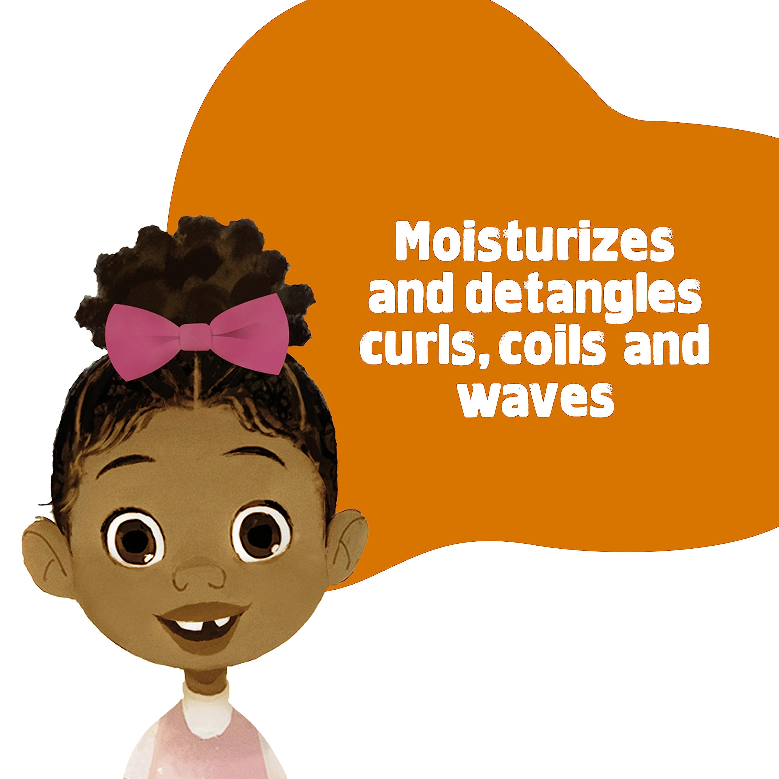 Dove Kids Hair Love packaging box highlights the collection and affirmations.