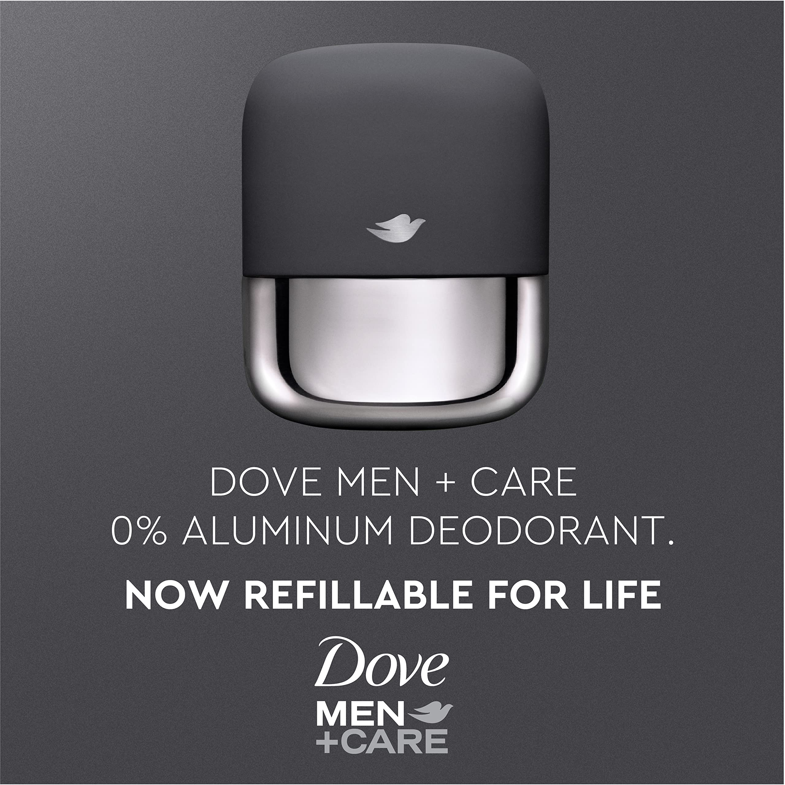 Dove Men+Care 98-percent recycled packaging emphasizes eco-conscious refill system