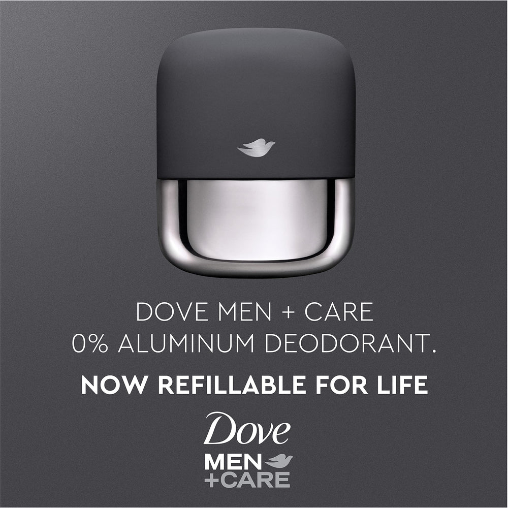 Dove Men+Care 98-percent recycled packaging emphasizes eco-conscious refill system