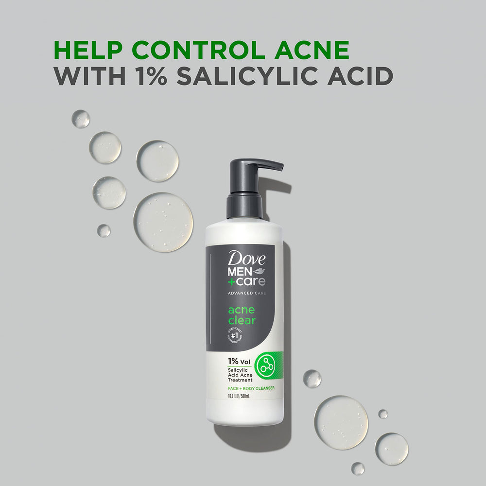 Product showcases 1% salicylic acid for acne-prone skin treatment