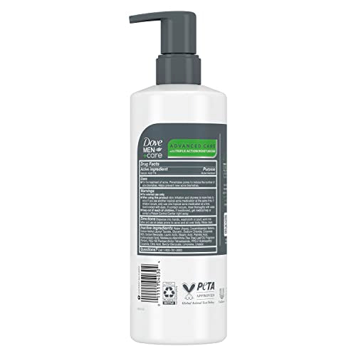 Dove Men+Care Acne Clear pump bottle for easy shower application