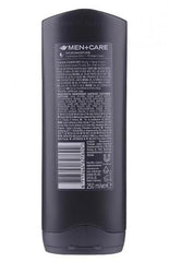 Dove Men Care 2-pack bottle label detail highlighting hydrating formula for daily use.