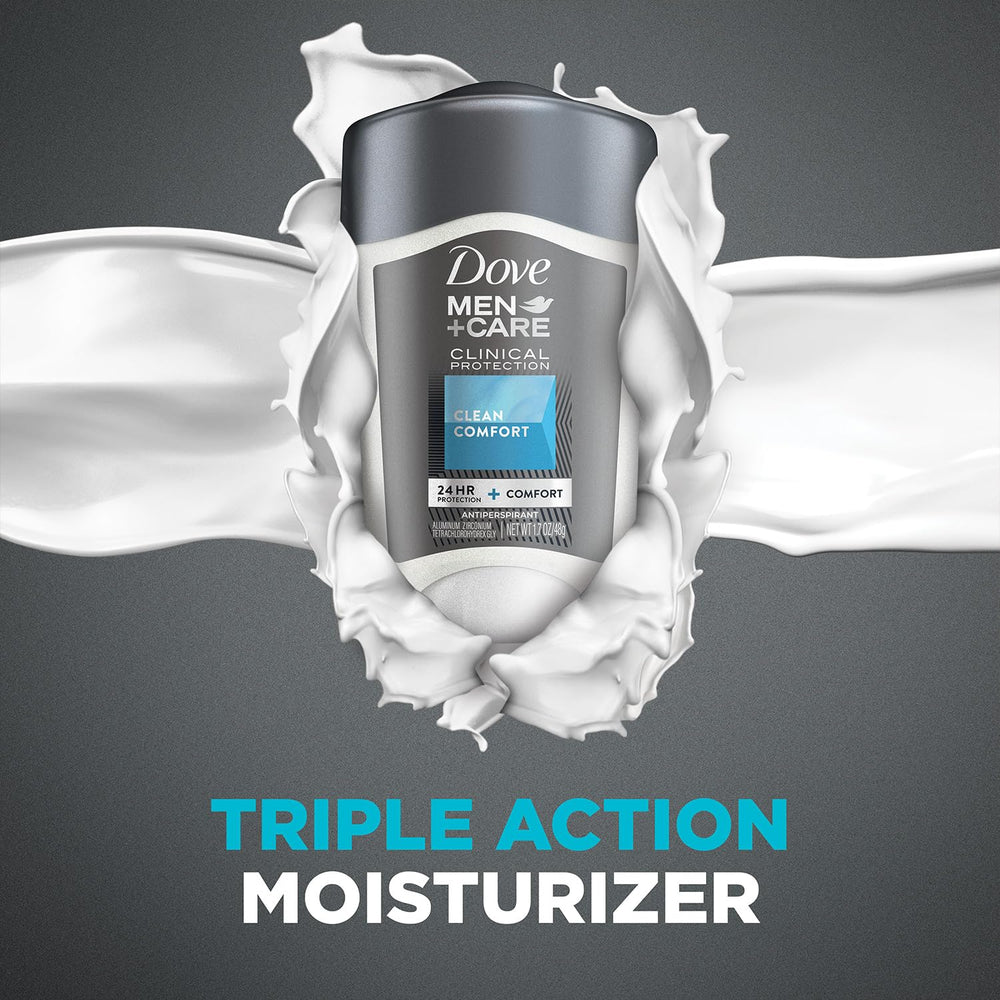 Dove Men+Care 1.7 oz stick ready for gym bag.