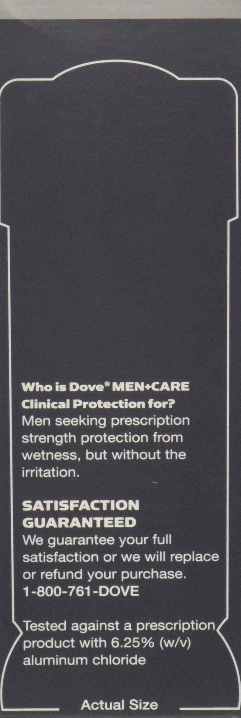 Dove Men+Care Deodorant twist dial enables quick, precise application.