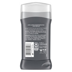 Dove Men+Care Extra Fresh stick packaging showcase eco-friendly recycling messaging for planet-conscious shoppers.