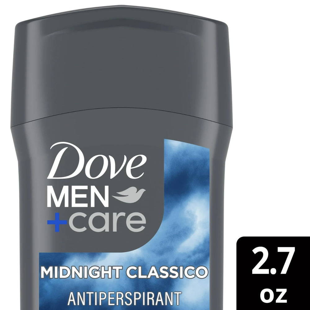 Dove Men+Care Midnight Classico four-pack packaging for easy replacement