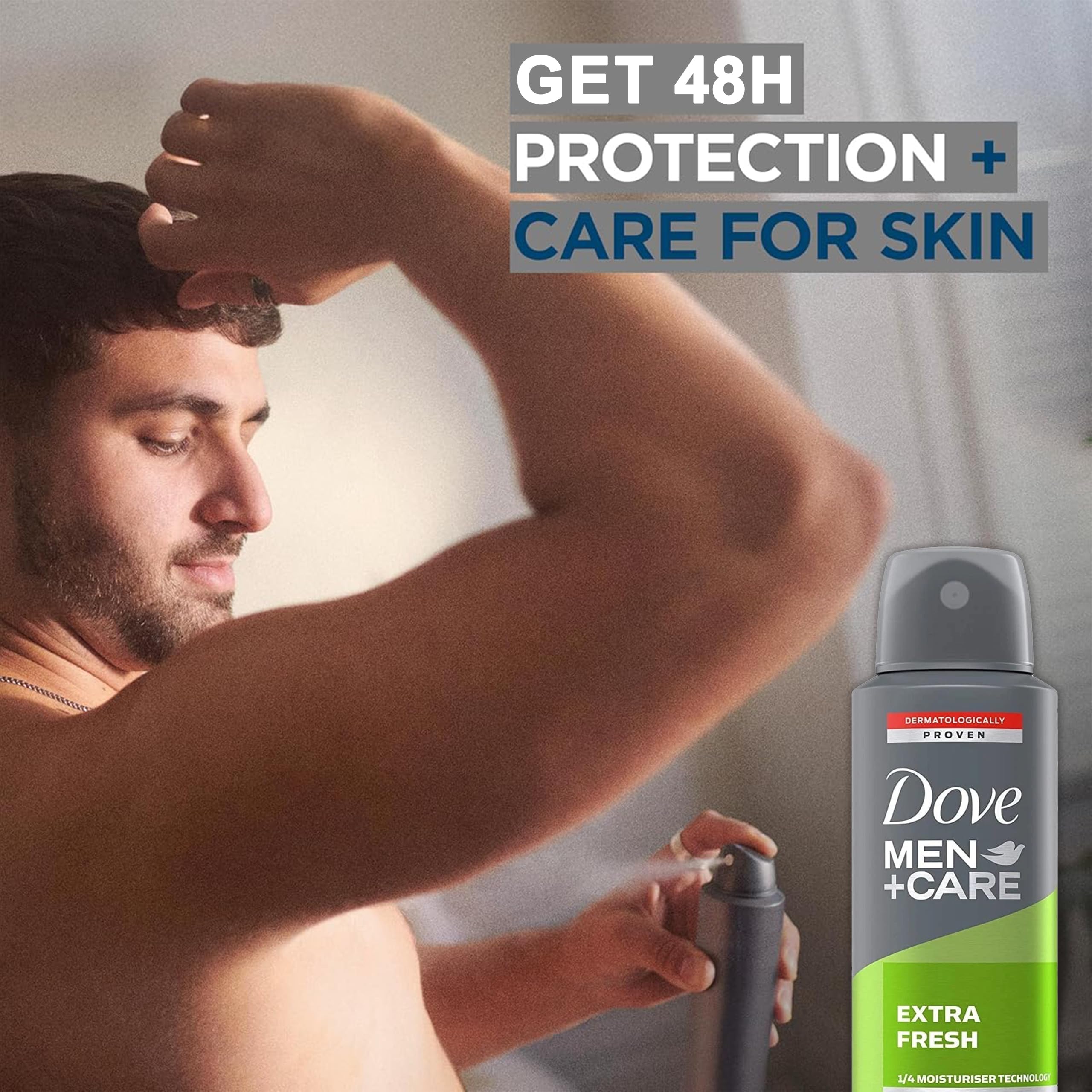 Moisturiser technology graphic showing skin protection.